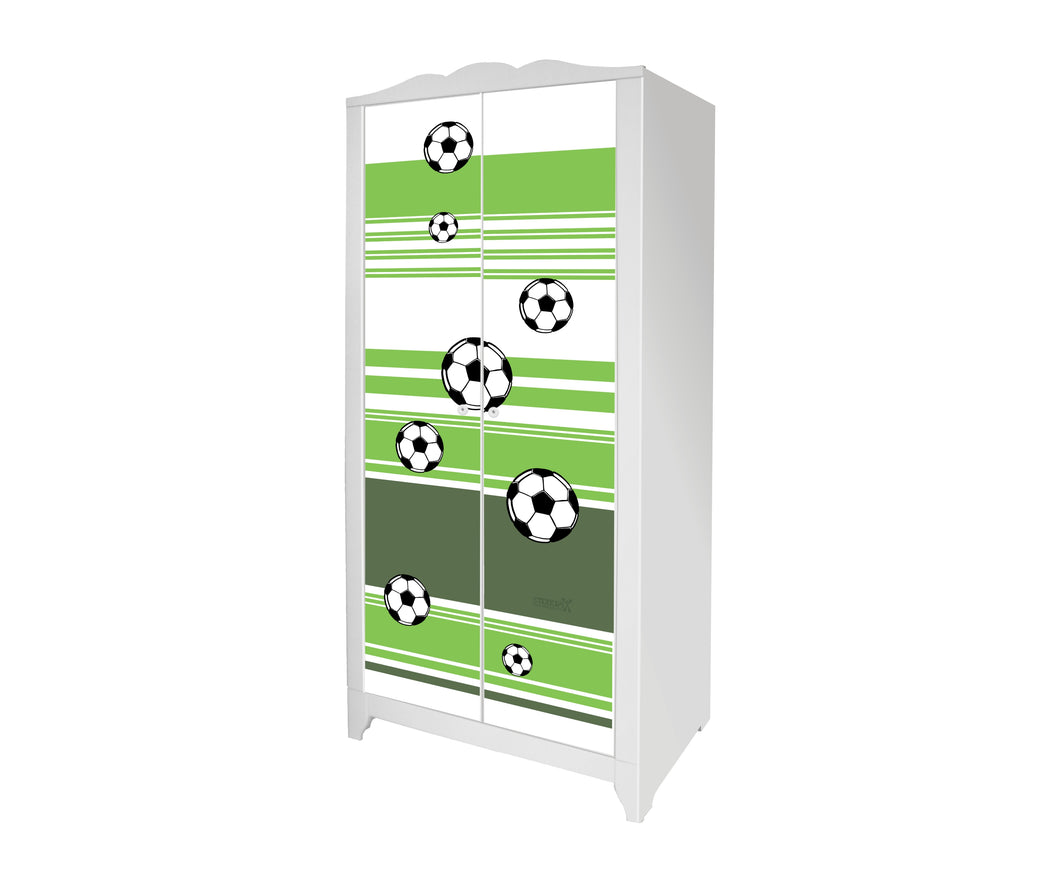 Fußball-Aufkleber für HENSVIK Schrank von IKEA - IM122