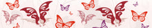 Lade das Bild in den Galerie-Viewer, Kinderzimmer Lampenschirm &quot;Red Butterfly&quot; - KL16
