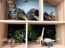 Lade das Bild in den Galerie-Viewer, &quot;Dinosaurier&quot; Aufkleber für das Puppenhaus IKEA FLISAT - PHF06
