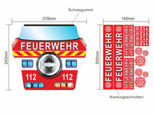 Lade das Bild in den Galerie-Viewer, Windschild Feuerwehr - KFWS01
