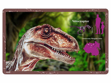Lade das Bild in den Galerie-Viewer, Schreibunterlage 65 x 40 cm - SUL02 - Velociraptor
