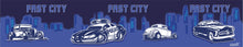 Lade das Bild in den Galerie-Viewer, Kinderzimmer Lampenschirm &quot;Fast City Cars&quot; - KL31
