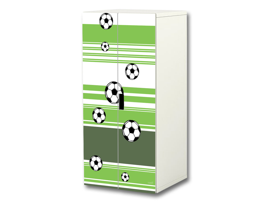 Fußball Aufkleber für den Kinderschrank STUVA von IKEA - SC32