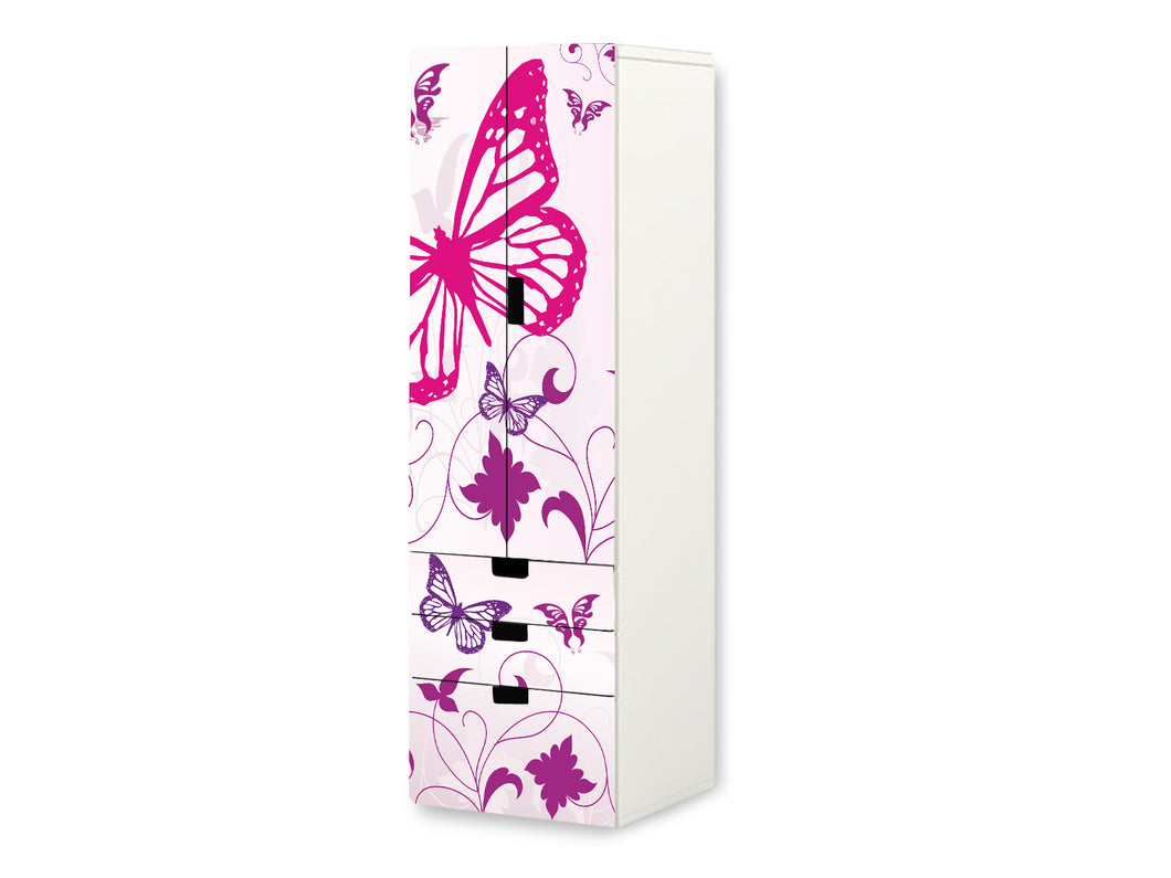 Butterfly Aufkleber IKEA STUVA (Schrank, Kommode) - SC3K04