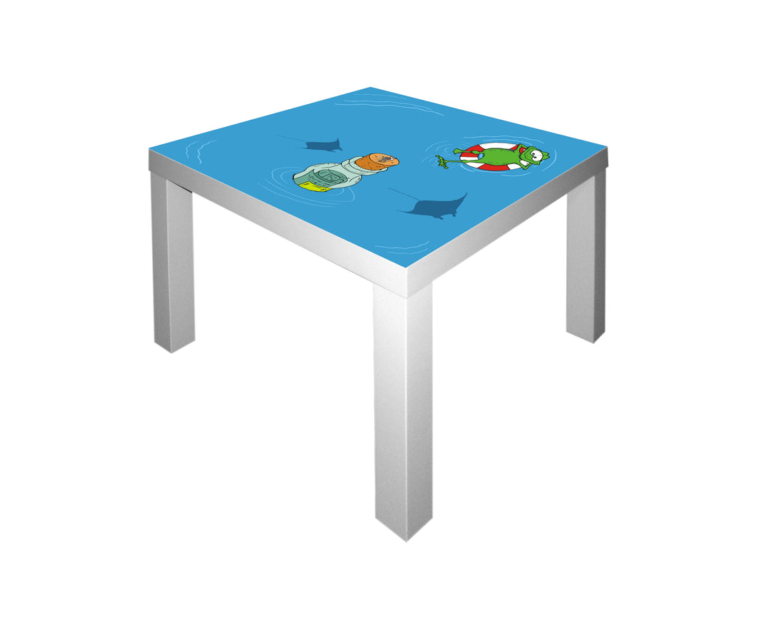Unterwasserwelt-Aufkleber für LACK Tisch von IKEA - IM33