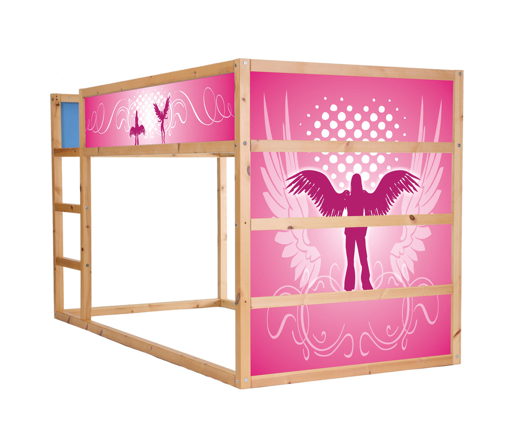 Pink-World Möbelsticker / Aufkleber für KURA von IKEA - IM22