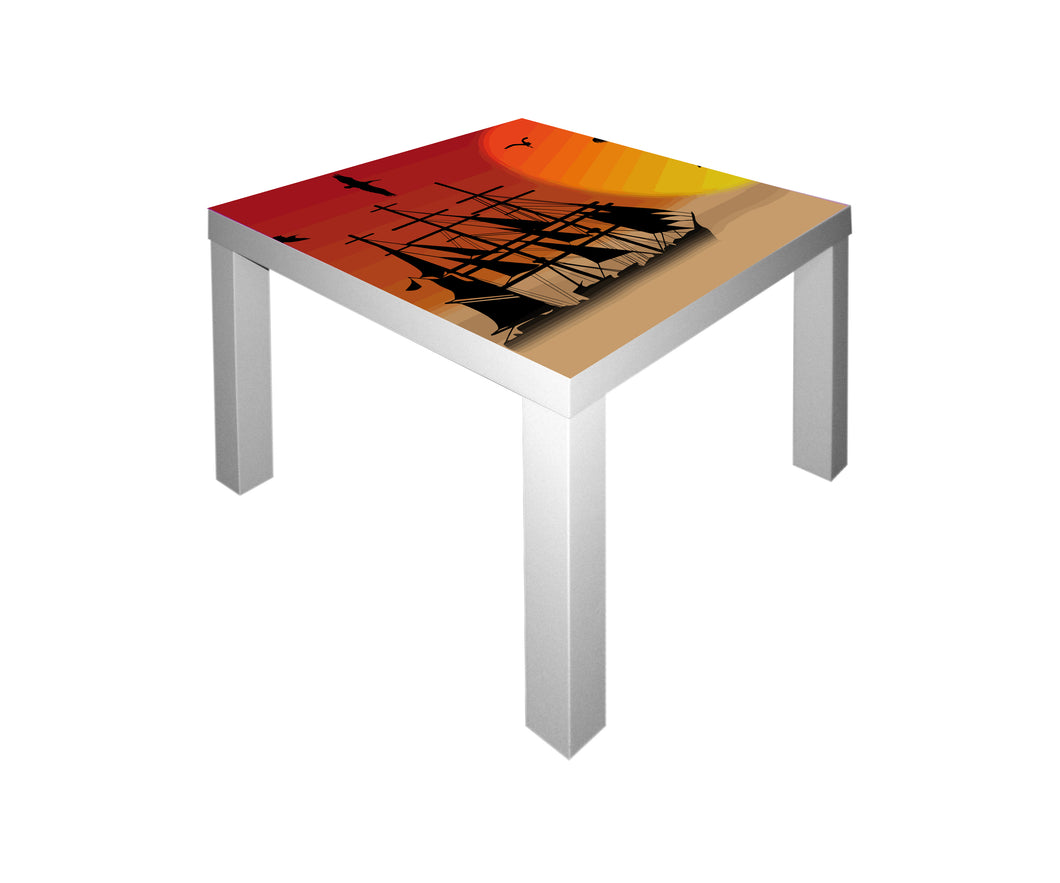 Piraten-Aufkleber für LACK Tisch von IKEA - IM175