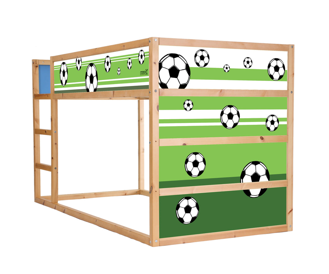 Fußball Möbelsticker / Aufkleber für KURA von IKEA - IM06