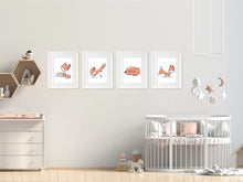 Lade das Bild in den Galerie-Viewer, Filou Fuchs &amp; Mauseschlau WBSK02 - Wandbilder für Ihr Kinderzimmer
