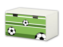 Lade das Bild in den Galerie-Viewer, &quot;Fußball&quot; Aufkleber für Banktruhe SMÅSTAD / STUVA von IKEA - BT04
