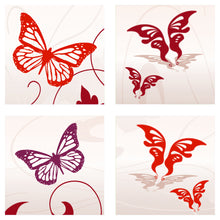Lade das Bild in den Galerie-Viewer, Butterfly Aufkleber für Regal EXPEDIT / KALLAX von IKEA - ER25
