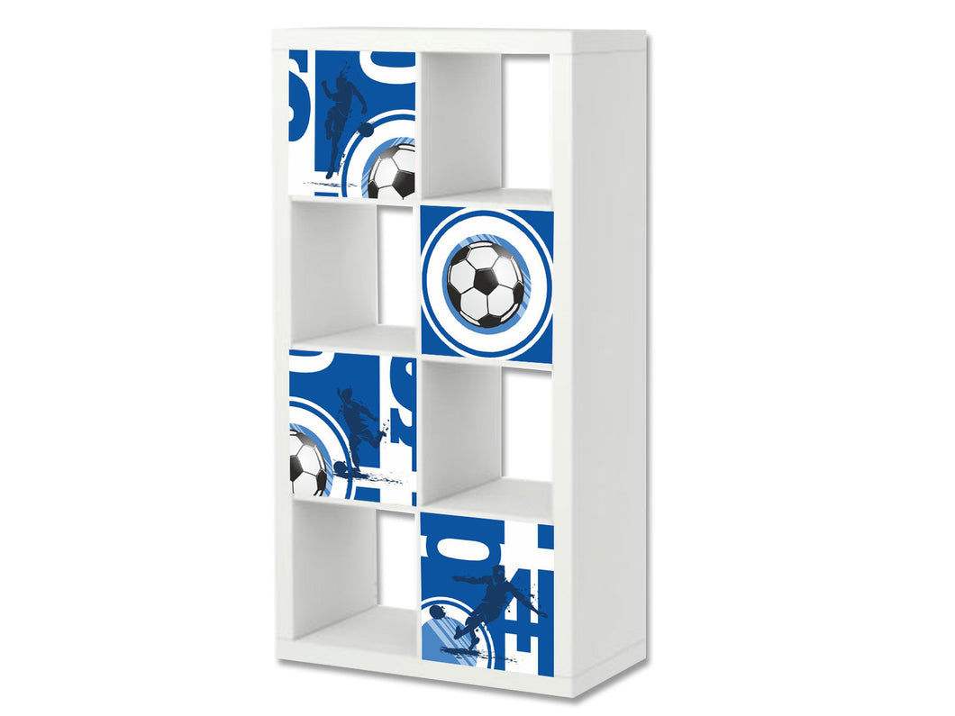 Fußball Aufkleber-Set für das Regal EXPEDIT von IKEA - FC20